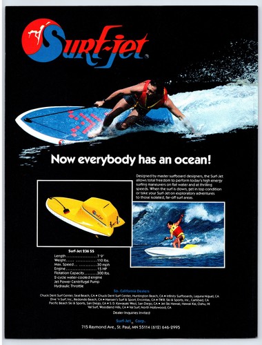 Vintage print 1982 surf - 1982,