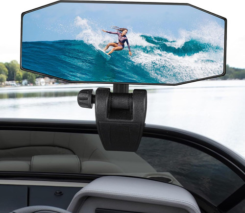 Boat mirror rear view pontoon - mirror,